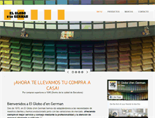 Tablet Screenshot of elglobodengerman.com